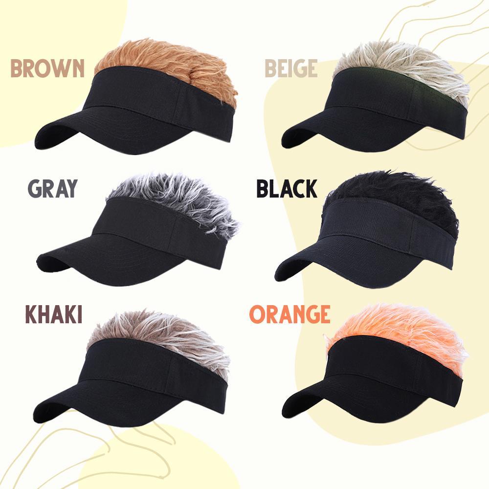 Flair Hair Sun Visor Cap