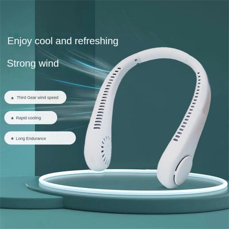 Portable Hanging Neck Fan Rechargeable